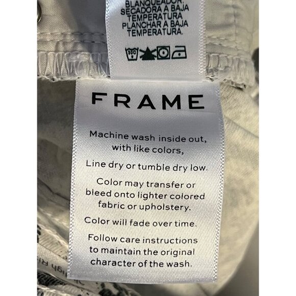 Frame Denim Ali High Rise Cigarette Ultra High-Rise Skinny Fit Jeans Size 26 New - Picture 8 of 8